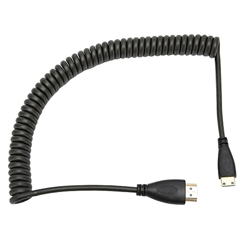 1,5 Meter -A auf -C Kabel,HD Multimedia Interface-A auf HD Multimedia Interface-C Adapterkabel Federkabel Gerader Kopf,Zum Aufladen,Datenübertragung von Topiky