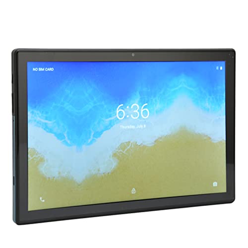 10,1 Zoll Tablet, Octa Core Tablet, 4 G RAM + 128 G ROM, für 11 4G Tablet mit HD Bildschirm, Dual SIM Steckplätzen, GMS Tablet, 5.0 WiFi, 7000 MAh Akku (EU-Stecker) von Topiky