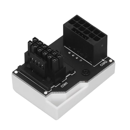 12VHPWR 180 Grad Winkeladapter, 12VHPWR 12+4 Pin Winkelstecker Netzteil für Grafikkarten der RTX 4090 4080 4070ti Serie, 450 W STD Typ Vorwärts von Topiky