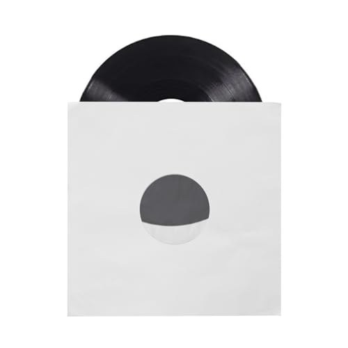 20 Stück Schallplattenhüllen, 12 Zoll 180 g/m² Papier, Weiße Schallplattenhüllen, Verhindern Statische Aufladung, Leere Albumhüllen für LP Schallplatten, Passend für 12 Zoll 20 Stück Schallplattenhüllen, 12 Zoll 180 g/m² Papier, Weiße Schallplattenhüllen, Verhindern Statische Aufladung, Leere Albumhüllen für LP Schallplatten, Passend für 12 Zoll von Topiky