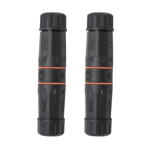 2PCS Ethernet Koppler, IP68 Wasserdichter Staubdichter Outdooer RJ45 Buchse zu Buchse Adapter, Tragbarer LAN Kabelanschluss für IP Überwachungskameras mit Außenbeleuchtung 2PCS Ethernet Koppler, IP68 Wasserdichter Staubdichter Outdooer RJ45 Buchse zu Buchse Adapter, Tragbarer LAN Kabelanschluss für IP Überwachungskameras mit Außenbeleuchtung von Topiky