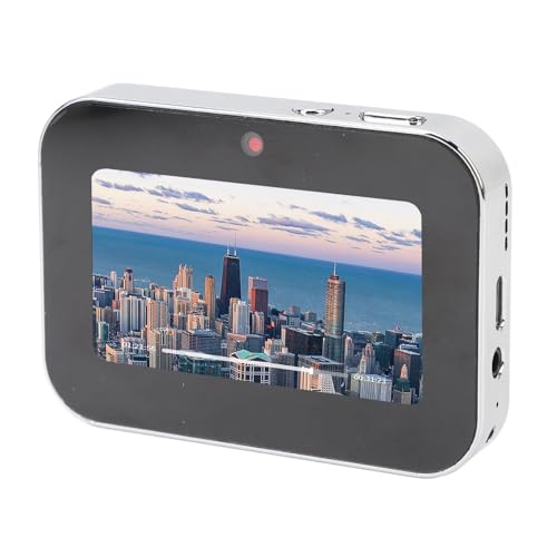 4K Digitalkamera mit Touchscreen, 64MP Vlogging Kamera mit Nachtsicht Dreifachobjektiv und Kompakter Vlog Reise Cam Unterstützt das OTG Getriebe, Sperrenbildschirmaufnahmen von Topiky