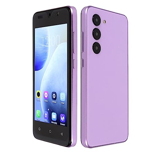 5,0-Zoll-Smartphone für Android 6, Entsperrtes Mobiltelefon mit 2 GB RAM, 16 GB ROM, Gesichtserkennung Vorne 2 MP, Hinten 5 MP, Maximale Unterstützungserweiterung 128 GB (Lila) von Topiky