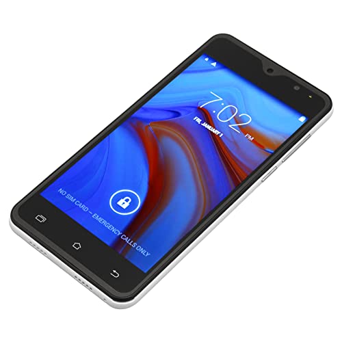 5-Zoll-Smartphone für Android4.4.2 ​​Dual SIM Dual Standby WiFi MT6572 Dual Core CPU Unlocked Handys (EU-Stecker) von Topiky