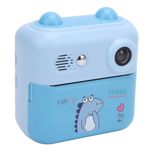 50 MP Sofortbildkamera mit 1080P, 16 fachem Digitalzoom, 2,4 Zoll Bildschirm, 1000 mAh Akku, für Unterwegs (Blue) von Topiky