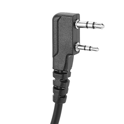 5er Pack Kabel, Heads Copy Kabel Funkgerät 2 PIN für Kenwood Stecker Klonen Kopieren Wire Line Zubehör Kompatibel mit Stereoanlagen, Lautsprechern, Kopfhörern und Mehr von Topiky
