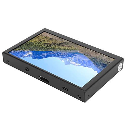 Computer Temperaturmonitor, USB Bildschirm, Multi Touch 60 Aktualisierung, 5 Zoll IPS Display, 800 X 480, Plug and Play PC CPU Datenmonitor für GPU RAM Zeit von Topiky