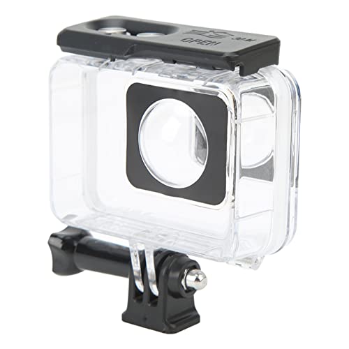 Dive Case Kamera-Schutzhülle, Wasserdichtes Ersatzgehäuse, 30 M Tiefe Wasserdicht für Insta360 One RS Dual-Objektiv-Action-Kamera von Topiky