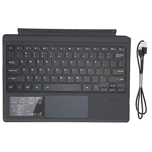 Drahtlose Tastatur, Bluetooth Drahtlose magnetische Absorption Schlanke Tastatur für MS Surface Pro3/4/5/6/7 Tablet PC Unterstützung für Android/für Windows/für iOS-System von Topiky