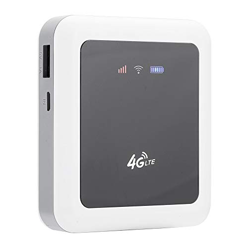 Drahtloser WLAN-Router, 4G LTE-Modem WiFi Extender 2,4 GHz 150 Mbit/s Datenübertragung Mobiler WLAN-Hotspot für Telefon/Tablet/PC, Nicht-SIM-Karte von Topiky