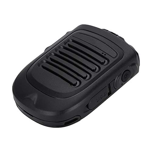Drahtloses Handmikrofon, B01 14h Gesprächszeit Drahtloses Bluetooth-Handlautsprecher-Mikrofon Ergonomisches Bluetooth-Mikrofon mit 3,5-mm-Kopfhörerbuchsenunterstützung POC-Gegensprechanlage und PTT- von Topiky