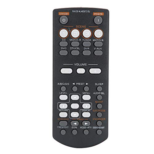 Ersatz-Controller für TV-DVD-Video-Fernbedienung Zubehör für Yamaha RAV28 RAV34 RAV250 RX-V361 RX-V365 HTR-6030 HTIB-680 von Topiky