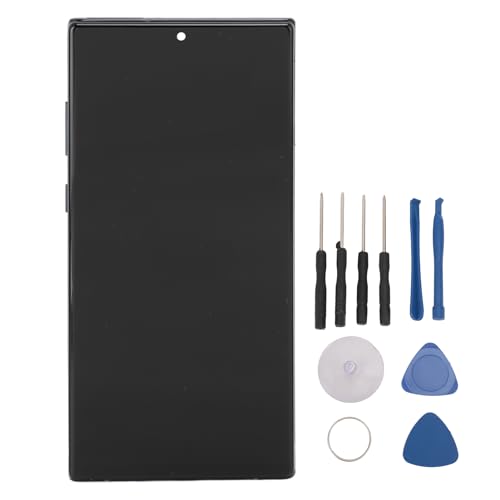 Ersatz TFT LCD Bildschirm für Note 10 Plus, Touch Display Baugruppe mit Rahmen und Reparaturwerkzeug für Note 10 Plus Telefon, ohne Fingerabdruck von Topiky