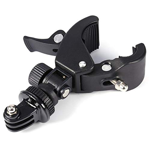 Topiky Fahrrad Kamera Lenkerklemme, 360 ° drehbare Fahrrad Motorrad Lenker Clip auf Klemmhalterung für Kamera Topiky Fahrrad Kamera Lenkerklemme, 360 ° drehbare Fahrrad Motorrad Lenker Clip auf Klemmhalterung für Kamera von Topiky