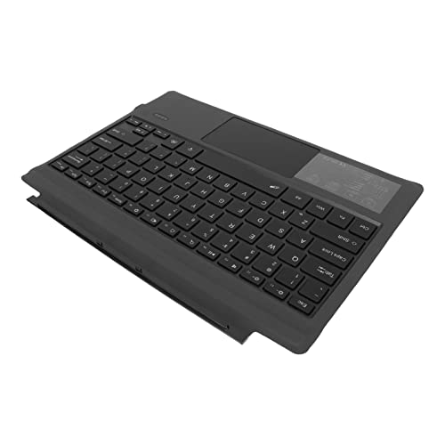 Für Pro Type Cover Keyboard, Tragbare Schlanke Kabellose BT-Tastatur mit Touchpad und 7-Farbiger Hintergrundbeleuchtung, Eingebauter Wiederaufladbarer Akku, Magnetische von Topiky