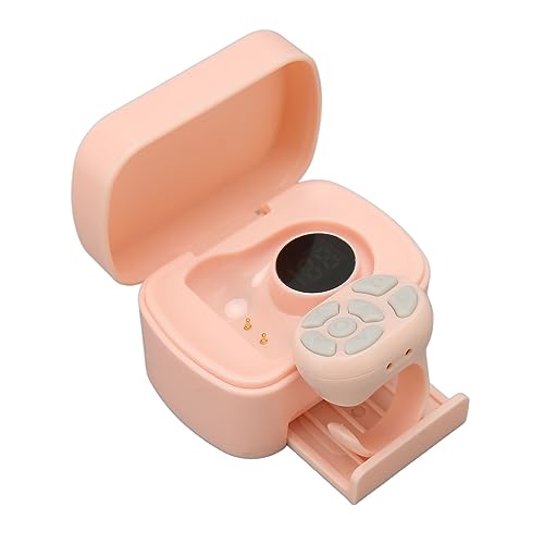 Für TikTok Scrolling Remote Control Für IOS und FürSmartphone, Scrolling Ring Wireless Remote Control Page Turner, Schnelle Verbindung, mit Ladeetui (PINK) von Topiky