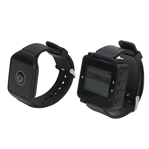 Kabelloses Anrufsystem, Kabellose Anrufbetreueruhr, Abnehmbarer, Wiederaufladbarer, Wasserdichter Pager-Uhrenempfänger, Schwesternrufsystem für Home Hotel Restaurant Hospital Kabelloses Anrufsystem, Kabellose Anrufbetreueruhr, Abnehmbarer, Wiederaufladbarer, Wasserdichter Pager-Uhrenempfänger, Schwesternrufsystem für Home Hotel Restaurant Hospital von Topiky