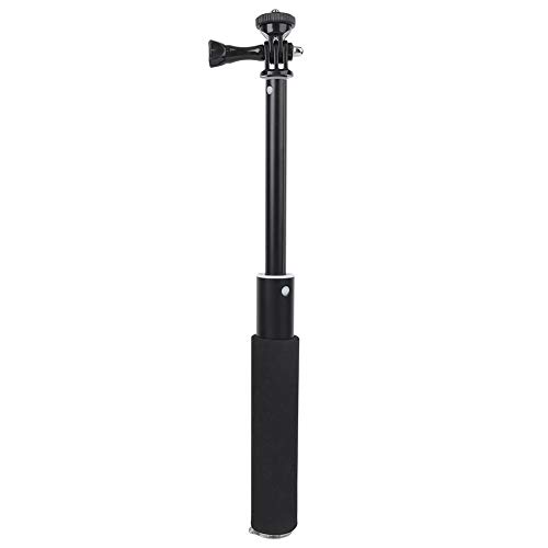 Kameraerweiterung Pole Griff,Action Kamera 4-teiliger Teleskopisch Dehnbarer Selfie Stick mit Verlängerter Stange 1/4 Zoll Halterung Handhalterung,für DJI OSMO für XiaoYi für SJCAM von Topiky