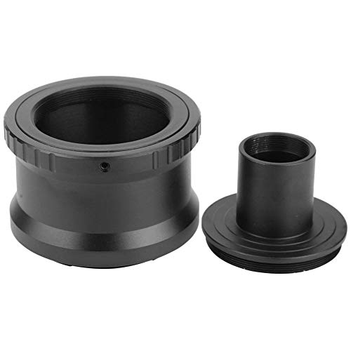 Kameramikroskop Adapter, Aluminiumlegierungs Konverter T2-NEX für T-Ring zu für Sony NEX-Mount Kameramikroskop Adapterring von Topiky