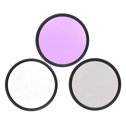 Objektivfilter-Kit, 3-TLG. 67-mm-Kamera-Filter-Kit aus optischem Glas, UV + CPL + FLD, für, für DSLR-Kamera Objektivfilter-Kit, 3-TLG. 67-mm-Kamera-Filter-Kit aus optischem Glas, UV + CPL + FLD, für, für DSLR-Kamera von Topiky