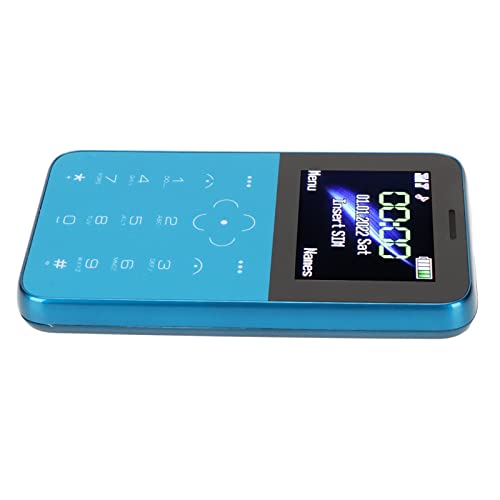 SOYES S10P -Smartphone, Kindertelefon, 1,5-Zoll-Bildschirm, GSM, Kleinkind, Kleines Telefon, Ultradünnes, Tragbares Backup-Tastatur-Handy für, Studenten (Blau) von Topiky