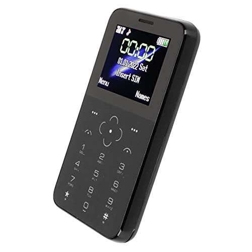 SOYES S10P -Smartphone, Kindertelefon, 1,5-Zoll-Bildschirm, GSM, Kleinkind, Kleines Telefon, Ultradünnes, Tragbares Backup-Tastatur-Handy für, Studenten (Schwarz) von Topiky