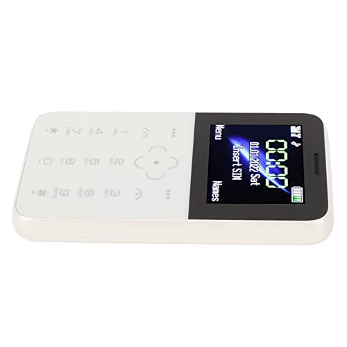 SOYES S10P -Smartphone, Kindertelefon, 1,5-Zoll-Bildschirm, GSM, Kleinkind, Kleines Telefon, Ultradünnes, Tragbares Backup-Tastatur-Handy für, Studenten (Weiß) von Topiky