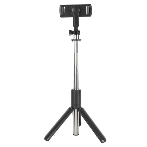 Selfie Stick Stativ, Ausziehbarer Selfie Stick mit Fernbedienung, Tragbares Stativ mit Kamerahalterung für IOS für Android Telefone, Unterstützt Horizontale Vertikale Aufnahmen von Topiky