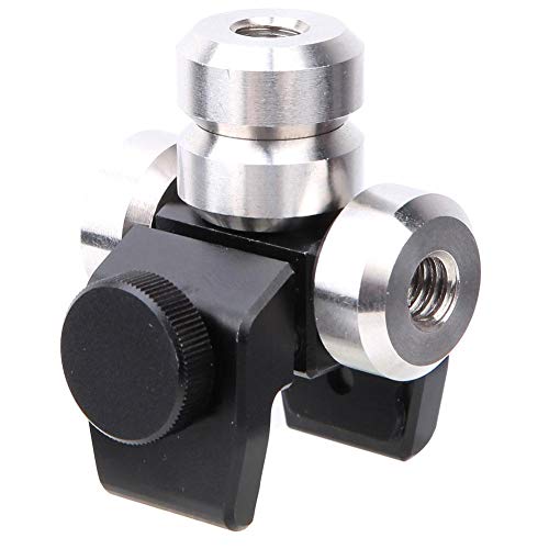 Topiky Professioneller justierbarer Gimbal-Stabilisator mit Gewicht, Clip-Kit 15mm-25mm für OSMO Mobile 2, 4 Q, Telefon 3-Achsen-Stabilisator von Topiky