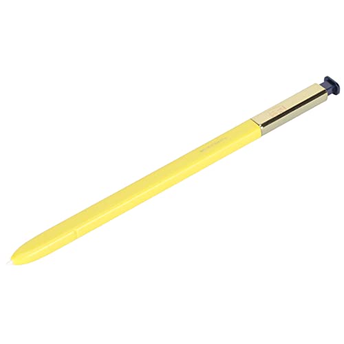 Stylus Stift für Galaxy, Touchscreen Stift, Tragbarer BT hochempfindlicher ABS verschleißfester Touchscreen Stylus Stift für Galaxy Note9 (Yellow) von Topiky