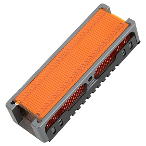 Topiky M.2 SSD-Kühlkörper 2280, Doppelseitiger Kühlkörper, Hochleistungs-SSD-Kühler, SSD-PWM-Kühlerlüfter für PC PCIE NVME M.2 SSD von Topiky