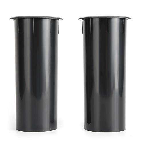 Topiky 2PCS Woofer Speaker Cabinet Port Wechselrichterrohr 60 mm offenes Loch 150 mm Gesamtlänge Geeignet für 6-10 Zoll Lautsprecher von Topiky