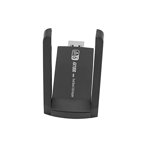 Topiky AX1800M USB WiFi 6 Adapter, USB 3.0 WiFi Dongle Dual Band 5G / 2.4G Wireless Network Adapter, für Win 7 für Win 10 für Win 11, für PC Desktop Laptop von Topiky