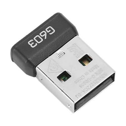 Topiky Ersatzempfänger für G603 2,4 G Kabellose Maus, Plug-and-Play-USB-Dongle-Mausempfänger-Adapter von Topiky