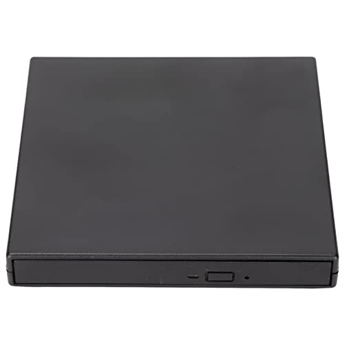 Topiky Externes DVD-Laufwerk Playe, Ultraportables Optisches USB 2.0-CD-DVD-RW-Laufwerk, Externes CD-DVD-Laufwerk, Urner Drive Writer für Laptop und Desktop-PC, für Win98SE, ME, 2000/XP, WIN7, Vista von Topiky