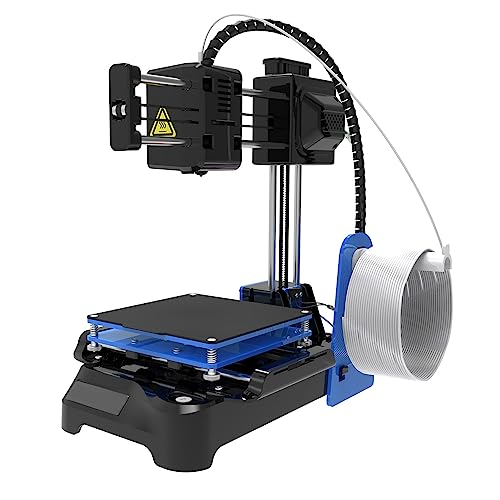 Topiky FDM 3D Drucker für Anfänger, Schnell Zusammengebauter, Abnehmbarer 3D Drucker, 3D Drucker der Ersten Einstiegsklasse, Hohe Druckgenauigkeit, Druckgröße 4 X 4 X 4 Zoll von Topiky
