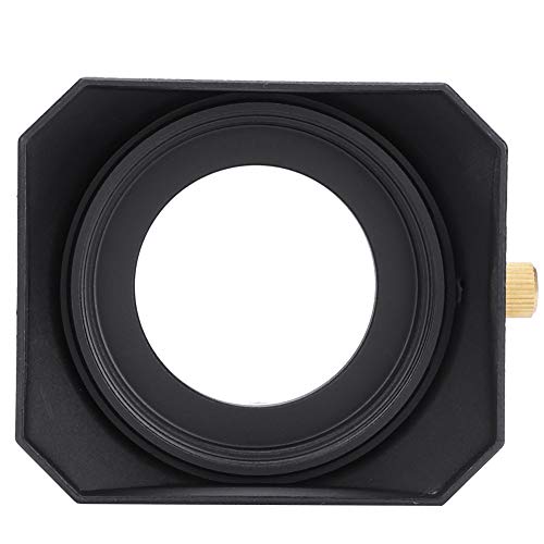 Topiky Gegenlichtblende, tragbare rechteckige Gegenlichtblende Ersatz für DV-Camcorder-Digitalvideokamera-Objektivfilter(43mm) von Topiky