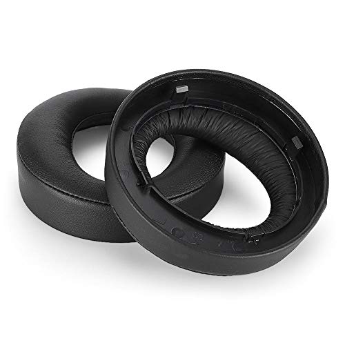 Topiky Kopfhörer-Ohrpolster, Ersatz-Soft Cushion Sponge Headset-Ohrpolster-Abdeckung für Sony PS3 PS4 7.1 Gold-Kopfhörer(Schwarz) von Topiky