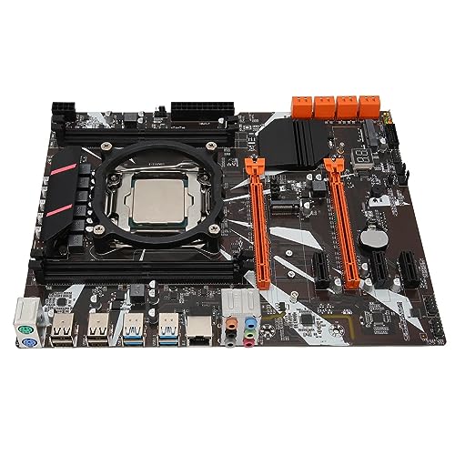 Topiky LGA 2011 3 Motherboard, X99 Motherboard DDR4 Motherboard mit 4 DIMM Steckplätzen, 2 PCIe X16, 32G Speicher, USB3.0, USB2.0, für Computer PC Ersatz von Topiky