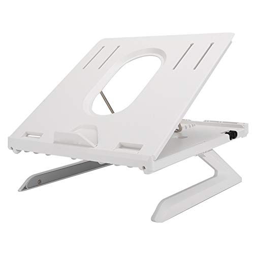 Topiky Laptop-Ständer, Multifunktions-Tablet-Klappständer, Display-Höhenhalterung, für Leistungsstarke Luftkonvektion, rutschfest und Kratzfest von Topiky