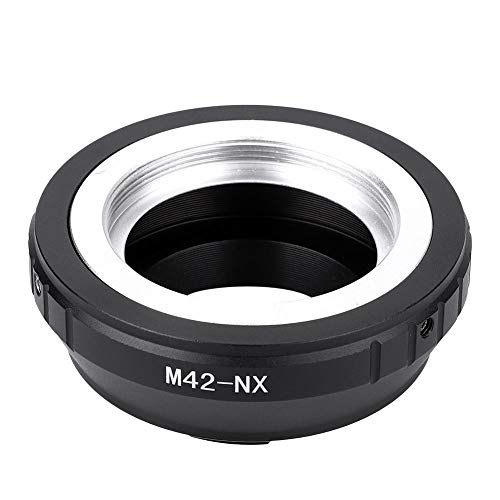 Topiky M42 NEX Manueller Fokus Objektiv Adapterring M42 Gewinde Objektiv Halterung für Samsung NX-Objektivhalterung für Samsung NX11 NX10 NX5 Kameras von Topiky
