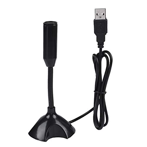 Topiky -Mikrofon, Kondensator USB 2.0-Mikrofon Flexibles Desktop-Standmikrofon für PC-Laptop-/USB-Mikrofon/Meeting-Mikrofon von Topiky