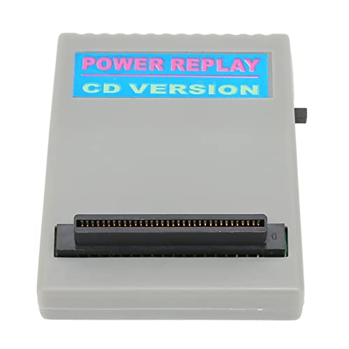 Topiky Spiel Cheat Cartridge für PS, Ersatz Cheat Cheat Cartridge für Spielkonsolen für PS1 für PS, Multifunktions Ersatz Power Replay Action Karte, Plug and Play von Topiky