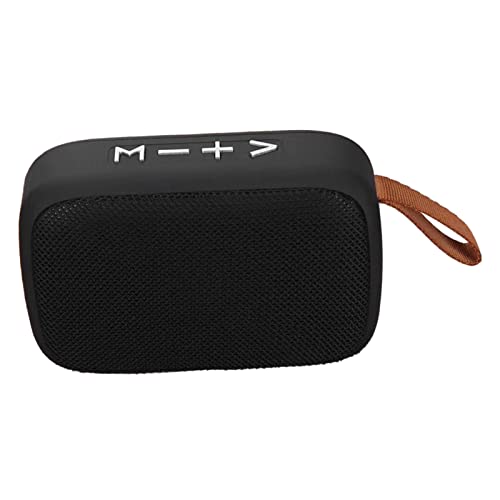 Topiky Tragbarer Bluetooth-Lautsprecher, Kabelloser Tragbarer -Lautsprecher mit Handschlaufe, Stereo-Subwoofer für Reisen Im Freien, Heimparty, Unterstützung für Anrufspeicherkarte, USB, FM von Topiky