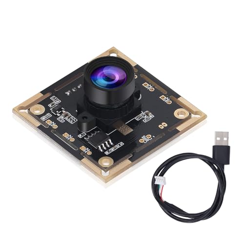 Topiky USB2.0 Kameramodul mit USB Kabel, 1MP, 100 Grad ohne Verzerrungsobjektiv, 1280 x 720 Auflösung Eingebettete Webcam Karte für Computer, OV9732 (1/4 Zoll) Photosensitiver Chip, Plug-and-Play Topiky USB2.0 Kameramodul mit USB Kabel, 1MP, 100 Grad ohne Verzerrungsobjektiv, 1280 x 720 Auflösung Eingebettete Webcam Karte für Computer, OV9732 (1/4 Zoll) Photosensitiver Chip, Plug-and-Play von Topiky