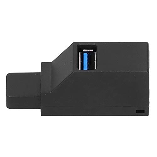 USB2.0 USB 3.0 Hub, ABS-Schale Tragbarer USB Hub Große Kompatibilität Hochgeschwindigkeits-3-Ports mit Kabel USB2.0-Schnittstelle USB3.0 Computerzubehör für die Datenübertragung von Topiky