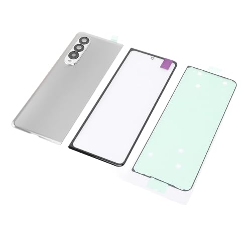 Topiky Vordere Außenobjektivglas Bildschirm, Leichte Rückenglasabdeckung Ersatztür vor Installierter Kamera Objektiv Anti -Scratch für Telefon (Silver) von Topiky