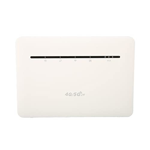 Topiky WiFi 4G LTE Router, WiFi Router, 300Mbps Unterstützt Router CPE MIFI UFI Modem Arbeitsmodi Wireless WiFi Router 100-240V (EU-Stecker) von Topiky
