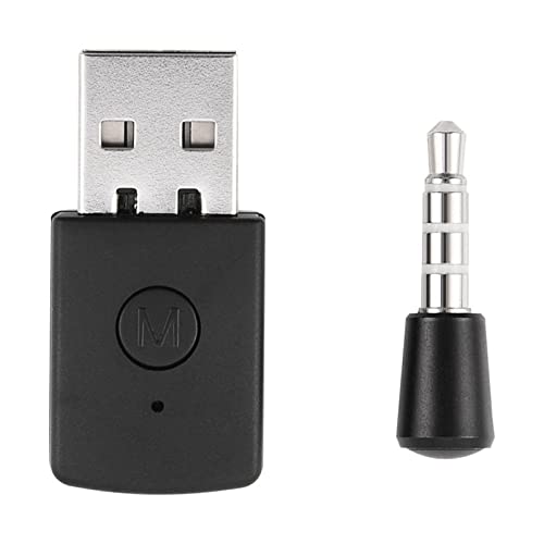 Topiky für PS4 Bluetooth Adapter Wireless, Bluetooth Dongle Adapter USB 2.0 Dongle Empfänger und Sender Wireless Adapter Kit für PS4 von Topiky