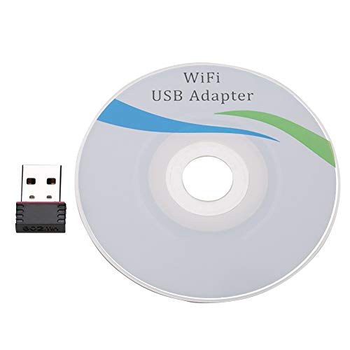 USB Netzwerkkarte WiFi Adapter, USB2.0 High Speed WiFi Wireless 100m-300m Stabile Signalübertragung Sender Empfänger 300Mbps von Topiky